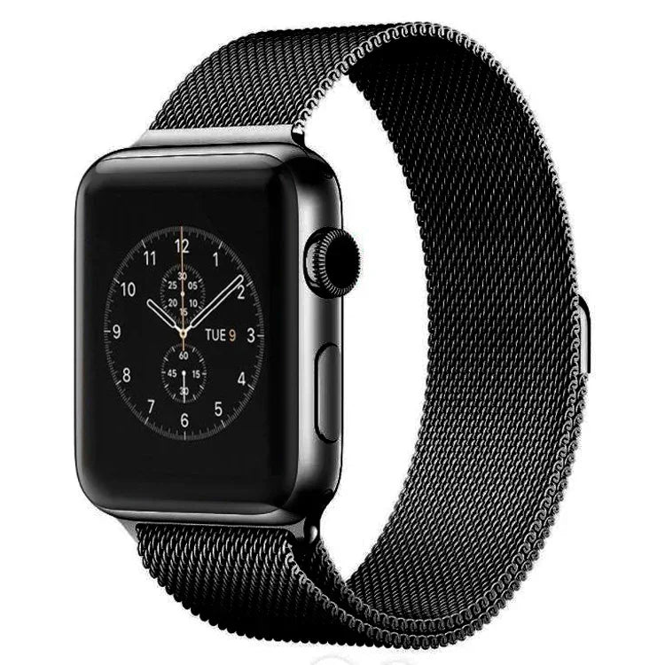 Für Apple Watch 42mm Milanese Loop Magnetisches Edelstahl-Uhrenarmband, Für Apple Watch 46mm / 49mm / 45mm / 44mm