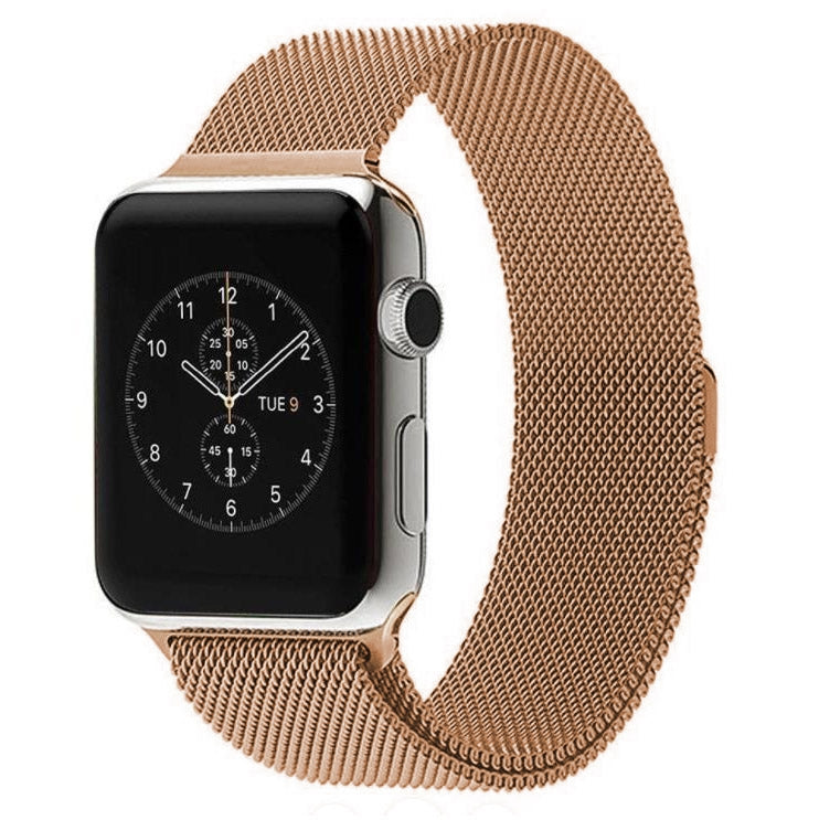 Für Apple Watch 42mm Milanese Loop Magnetisches Edelstahl-Uhrenarmband, Für Apple Watch 46mm / 49mm / 45mm / 44mm