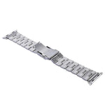 Klassisches Edelstahl-Armband mit Dornschließe für Apple Watch 38 mm