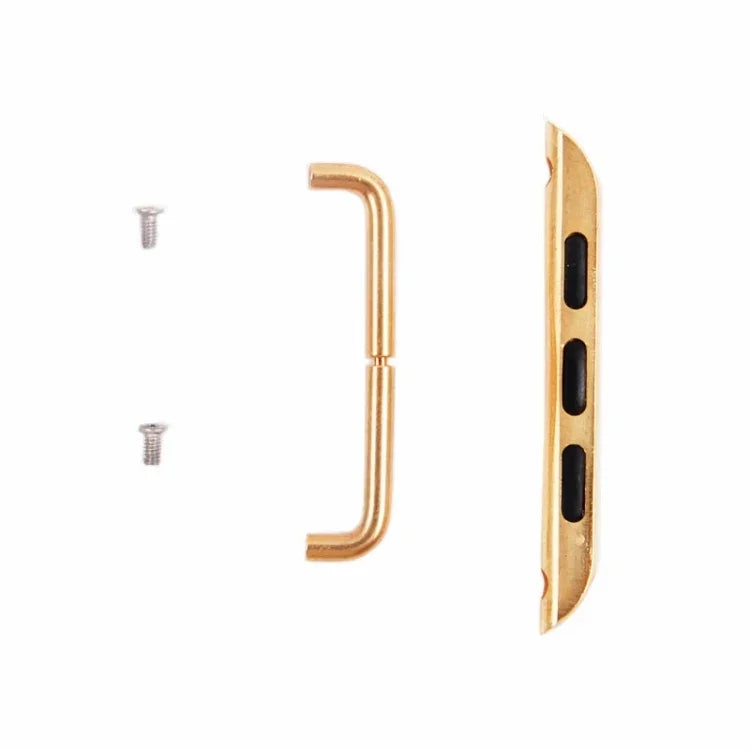Metallarmbandverbinder mit Metallschließe für Apple Watch 42 / 44 / 45 mm, Paar