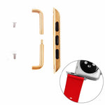 Metallarmbandverbinder mit Metallschließe für Apple Watch 42 / 44 / 45 mm, Paar