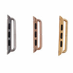 Metallarmbandverbinder mit Metallschließe für Apple Watch 42 / 44 / 45 mm, Paar