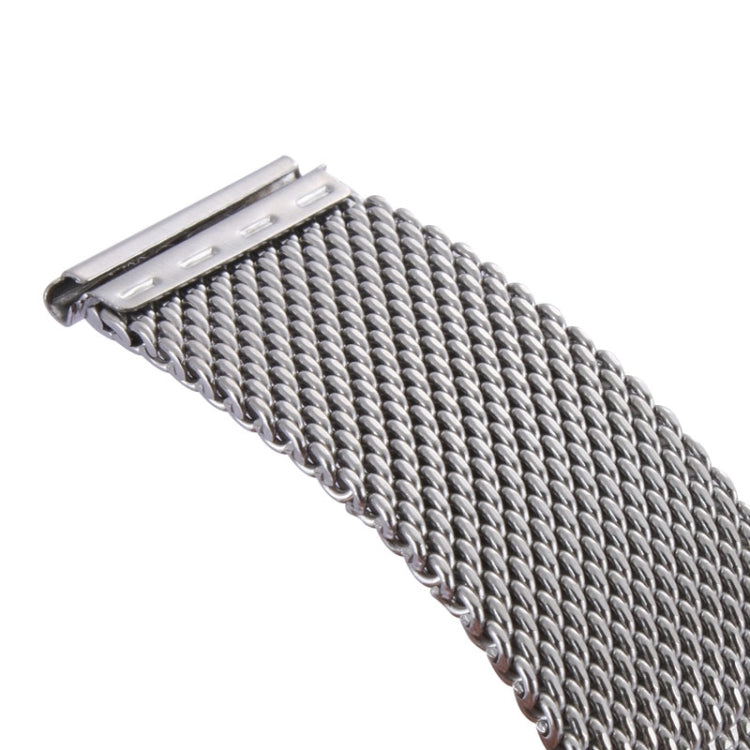 Für Apple Watch 42mm Milanese Classic Schnalle Edelstahl Uhrenarmband, nur in Verbindung mit Steckverbindern ( S-AW-3293 ), S-AW-3323, S-AW-3323B verwendbar