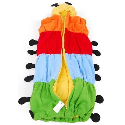 Niedliche Carpenterworm-Strampler für Babys zum Schlafen, Größe: 95 yard, Größe: 95 yard