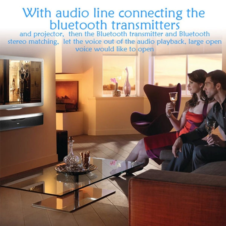 TS-BTDF01 Tragbarer Bluetooth 2.1 Digitaler Optischer Koaxial Audio-Sender mit 3,5mm Klinke für Bluetooth Lautsprecher Headset / MP3 / MP4 Player