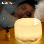 Ultraschall-Aroma-Diffusor mit farbigen LED-Leuchten (US-Stecker), FU-168