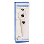 15X Handlupe mit Ausrufezeichen-Typ und 2 LEDs, 15X