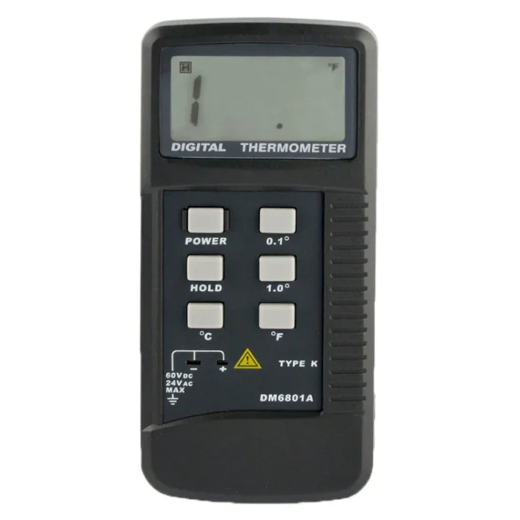 Digitales Thermometer mit K-Typ-Sensor, DM6801A