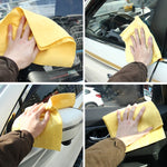 KANEED Synthetic Chamois Drying Towel Super Absorbent PVA Shammy Cloth for Fast Drying of Car, Size: 43 x 32 x 0.2cm, UK Stock Drying Towel Super Absorbent PVA Shammy Cloth, US Stock Drying Towel Super Absorbent PVA Shammy Cloth                        ...