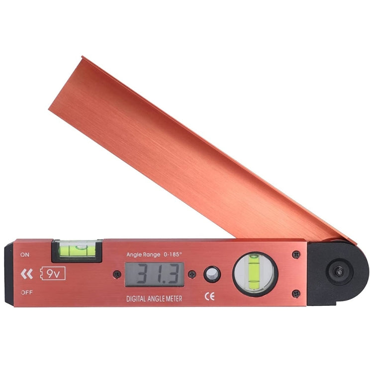 Digitales LCD-Winkelmessgerät mit Wasserwaage