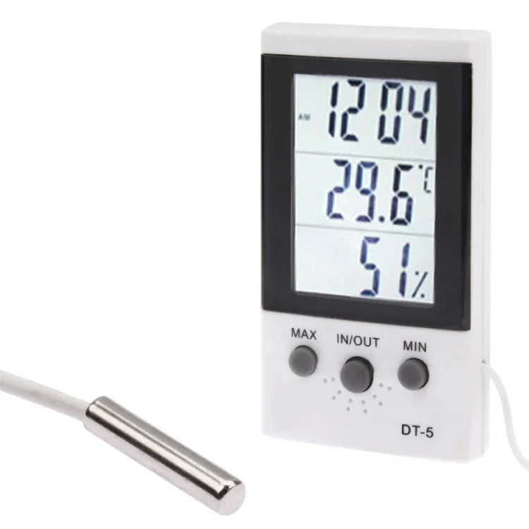 Digitaler Hygrothermograph, Thermo-Hygrometer DT-5, DT-5