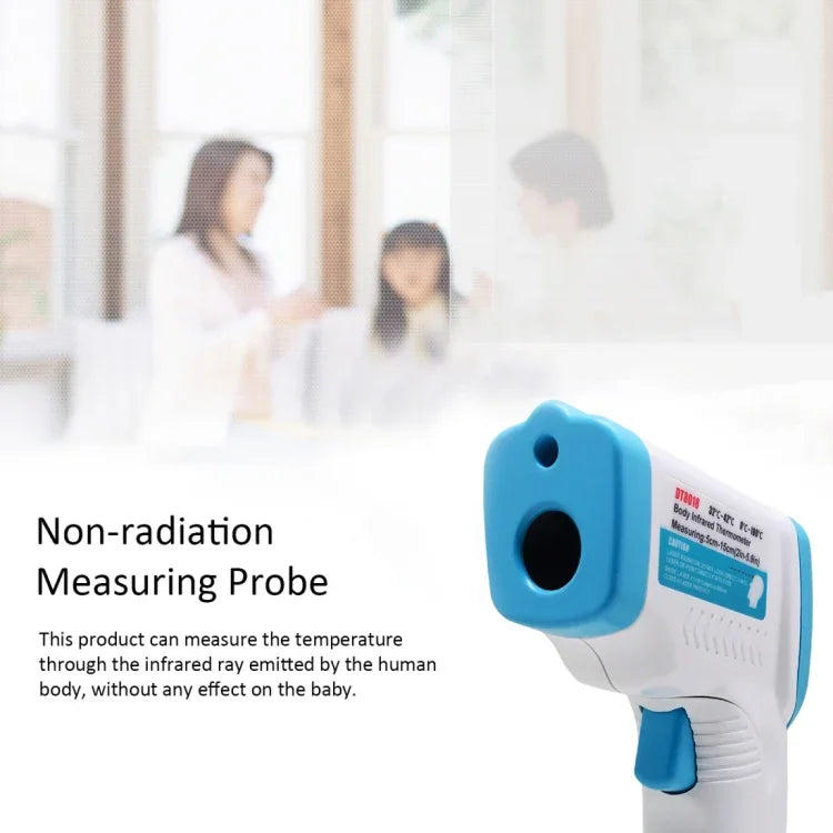 DT8018 Berührungsloses Infrarot-Stirnthermometer, Temperaturbereich: 32,0 °C - 42,5 °C, XE-805B