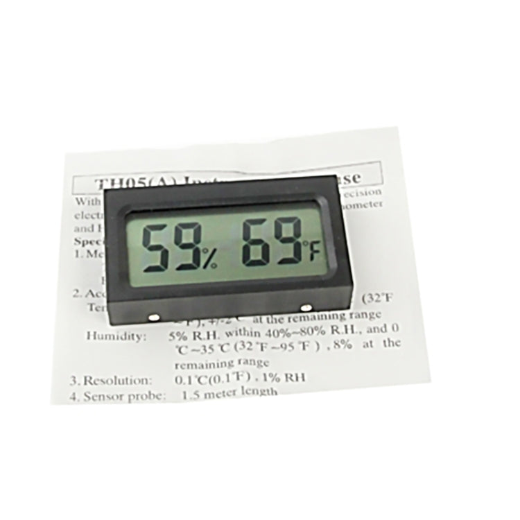 Mini LCD Digital-Thermometer und Hygrometer für den Innenbereich, TH05 Celsius-Anzeige, TH05A Fahrenheit-Anzeige