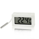 Mini-LCD-Digital-Thermometer für den Innenbereich, Weiß, LCD-Thermometer