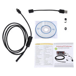 Wasserdichte Micro-USB Endoskop-Schlangenkamera mit 6 LEDs für OTG Android-Handy, Länge: 1m, Linsendurchmesser: 7mm, 7mm