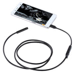 Wasserdichte Micro-USB Endoskop-Schlangenkamera mit 6 LEDs für OTG Android-Handy, Länge: 1m, Linsendurchmesser: 7mm, 7mm