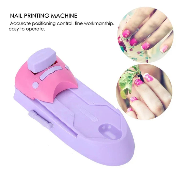 DIY Nagelkunst-Druckstempel-Maschinenset
