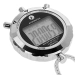 PS528 Metall-Stoppuhr Professioneller Chronograph Handheld Digital LCD Sportzähler Timer mit Armband, PS528