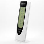 HTC-8 Leuchtendes LCD Digital LED Nachtlicht Thermometer Hintergrundbeleuchtung Hygrometer Feuchtigkeitsmesser, mit Alarm / Datum / Uhr / Kalender, HTC-8