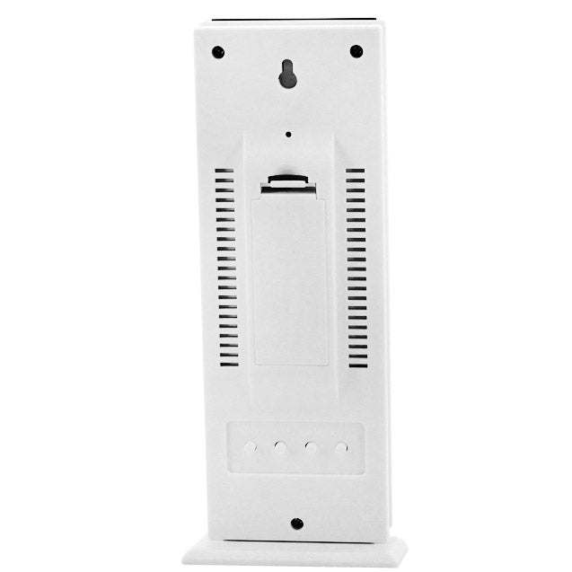 HTC-8 Leuchtendes LCD Digital LED Nachtlicht Thermometer Hintergrundbeleuchtung Hygrometer Feuchtigkeitsmesser, mit Alarm / Datum / Uhr / Kalender, HTC-8