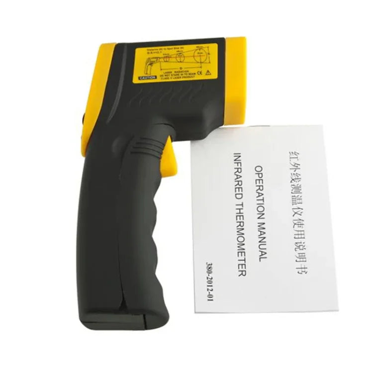 Infrarot-Thermometer, Temperaturbereich: -50 - 380 Grad Celsius (D:S = 12:1), Infrarot-Thermometer