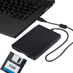 3,5 Zoll 1,44MB FDD tragbares USB externes Diskettenlaufwerk für Laptop, Desktop