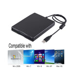 3,5 Zoll 1,44MB FDD tragbares USB externes Diskettenlaufwerk für Laptop, Desktop