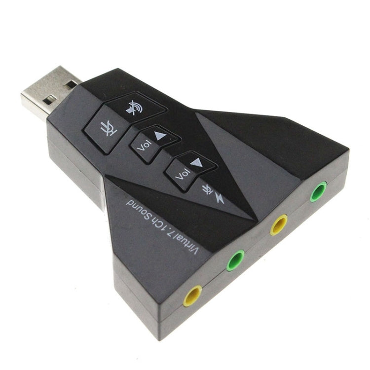 2.1-Kanal USB-Soundadapter (Doppeltes USB-Mikrofon, Doppeltes USB-Headset)