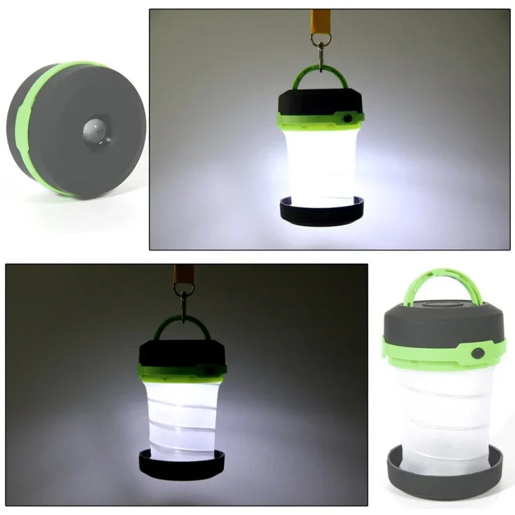 Einziehbare LED-3-Modus-Laternenzeltlampe