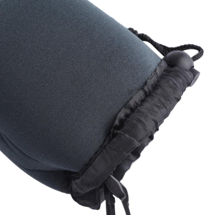 Neopren-Tragetasche für SLR-Kameraobjektive mit Karabinerhaken, Größe: 8 x 10 cm