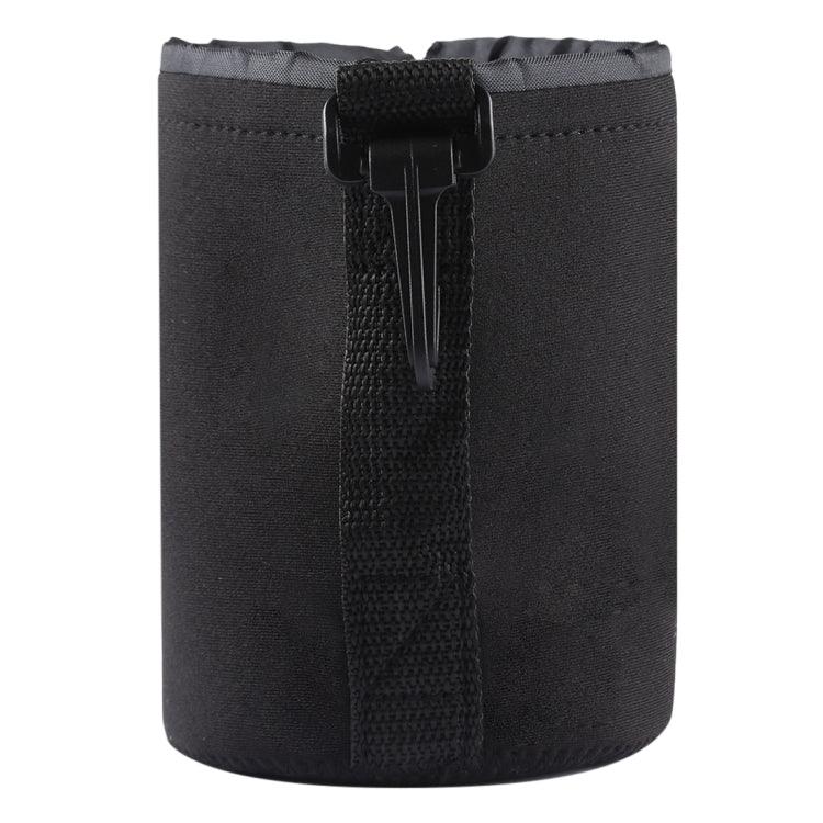 Neopren-Tragetasche für SLR-Kameraobjektive mit Karabinerhaken, Größe: 10 x 14 cm