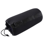 Neopren-Tragetasche für SLR-Kameraobjektive mit Karabinerhaken, Größe: 10 x 22 cm