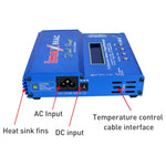 iMAX B6AC 2,6-Zoll-LCD-RC-LiPo-Akku-Balancer-Ladegerät (100–240 V / EU-Stecker), B6AC