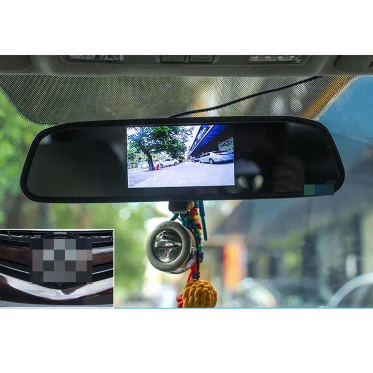 4,3 Zoll 480*272 Rückfahr-TFT-LCD-Farbmonitor, unterstützt automatische Rückfahrbildschirmfunktion, 4,3 Zoll 480*272
