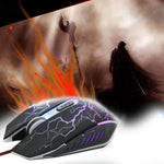 Kabelgebundene optische Magic Gaming-Maus mit USB 6D für Computer, PC und Laptop, USB 6D