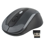 2,4GHz Kabellose Optische Maus mit USB-Empfänger, Plug and Play, Arbeitsreichweite bis zu 10 Metern