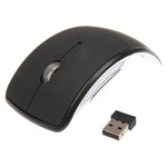Kabellose optische Maus mit 2,4 GHz, 800-1200-1600 dpi, Snap-in-Transceiver, faltbar, 2,4 GHz (Schwarz), 2,4 GHz (Rot)