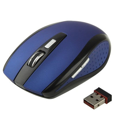 2,4 GHz kabellose optische 6D-Maus mit 800–1600 DPI, USB-Mini-Empfänger, Plug &amp; Play, Reichweite bis zu 10 Meter