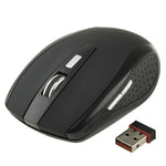 2,4 GHz kabellose optische 6D-Maus mit 800–1600 DPI, USB-Mini-Empfänger, Plug &amp; Play, Reichweite bis zu 10 Meter