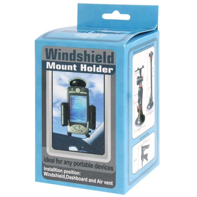 For iPhone, Galaxy, Sony, Lenovo, HTC, Huawei, and other Smartphones of Width: 5.1cm- 10.5cm, Suction Cup Car Holder