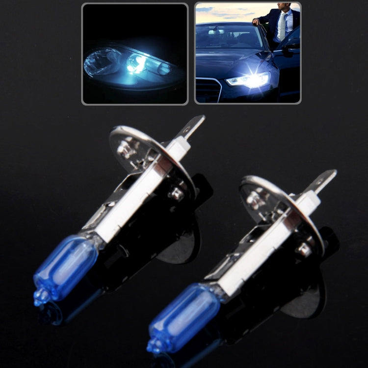 Halogen Bulb, Super White Car Headlight Bulb, 12 V / 55W, 6000K 1700 LM (Pair), 9006, H7, H11, H3, H1, H4, 9005