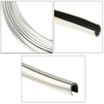 Car Auto Truck Door Edge Guard Trim Molding Protector Strip, Length: 12m, 12m