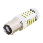 2 PCS 1157/BAY15D 12.6W 630LM 6500K White Light 2835 SMD 66 LED Car Brake / Steering Light, DC12V, 1157
