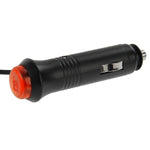 5.5 x 2.1mm 12V 3A Car Truck Bus Power Supply Adapter Charger Cable with Switch, 5.5 x 2.1mm