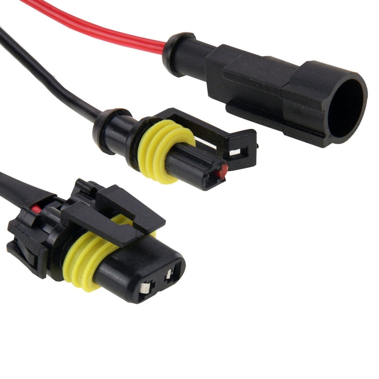 DC12V 35W H1 HID Xenon Light Single Beam Super Vision Waterproof Head Lamp, Color Temperature: 4300K, Pack of 2, H1