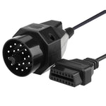 20 Pin to 16 Pin OBDII Diagnostic Connector Adapter Cable for BMW, 20 Pin to 16 Pin for Porsche