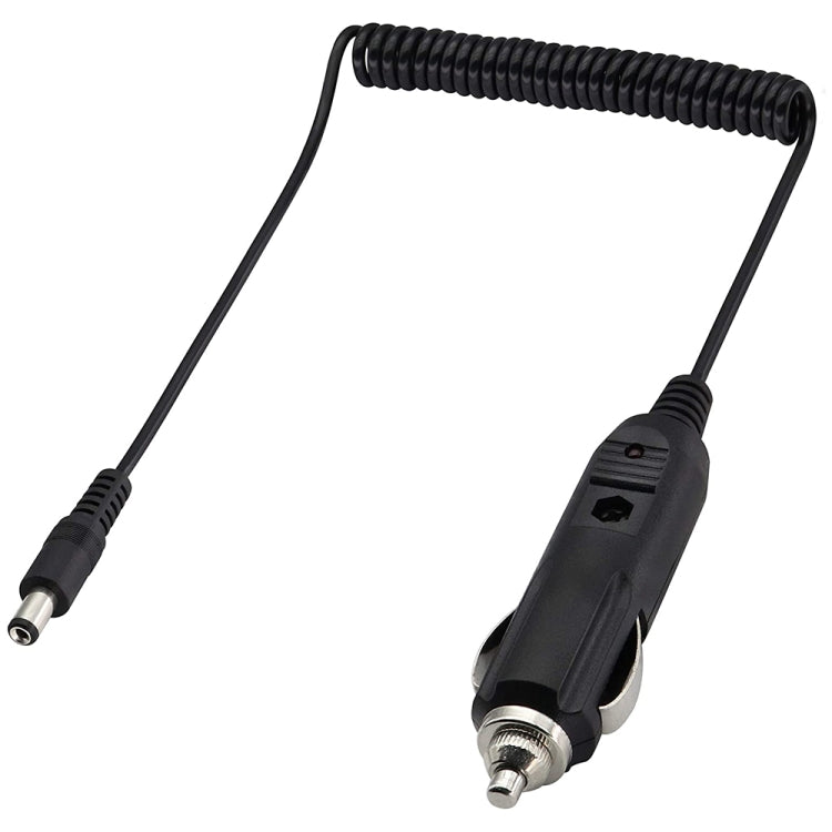 2A 5,5 x 2,1mm DC Netzadapter Stecker Spiralkabel Autoladegerät, Länge: 40-140cm, 5,5 x 2,1mm