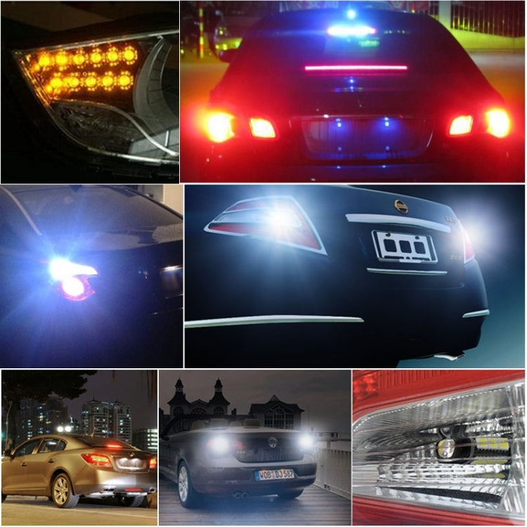 12W 720LM 4-LED 18 Flash Patterns Car Strobe Emergency Warning Light Lamp, DC 12V, 4-LED Yellow Light, 4-LED White Light, 4-LED Blue Light, 4-LED White + Red Light, 4-LED White + Yellow Light, 4-LED Red + Blue