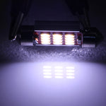 2 PCS 36mm 3.5W 180LM White Light 12 LED SMD 4014 CANBUS License Plate Reading Lights Car Light Bulb, 3.5W  36mm