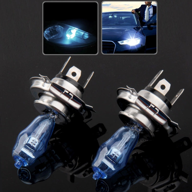 Halogen Bulb, Super White Car Headlight Bulb, 12 V / 100W, 6000K 2400 LM  (Pair), HOD H1, HOD H3, HOD H7, HOD 9005, HOD H11, HOD H4, HOD 9006